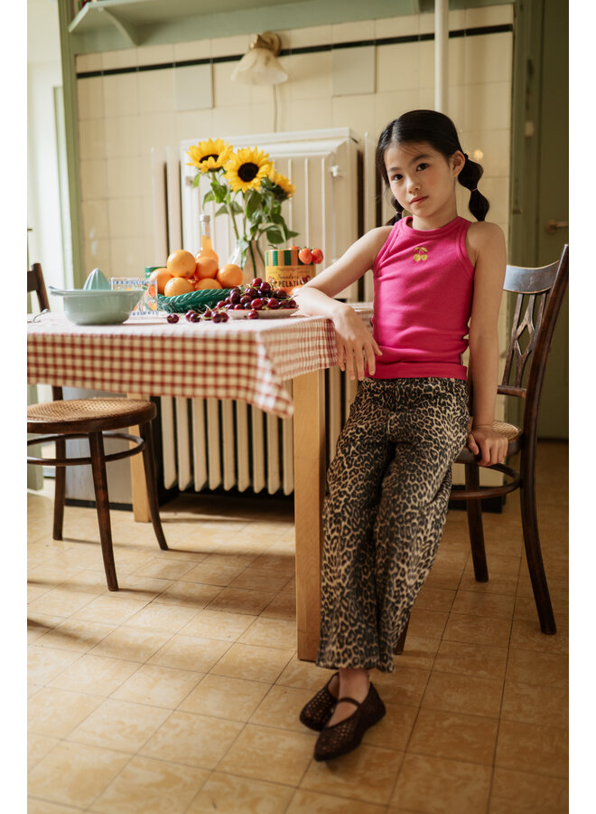 Petit Blush - Rib singlet - Rose violet