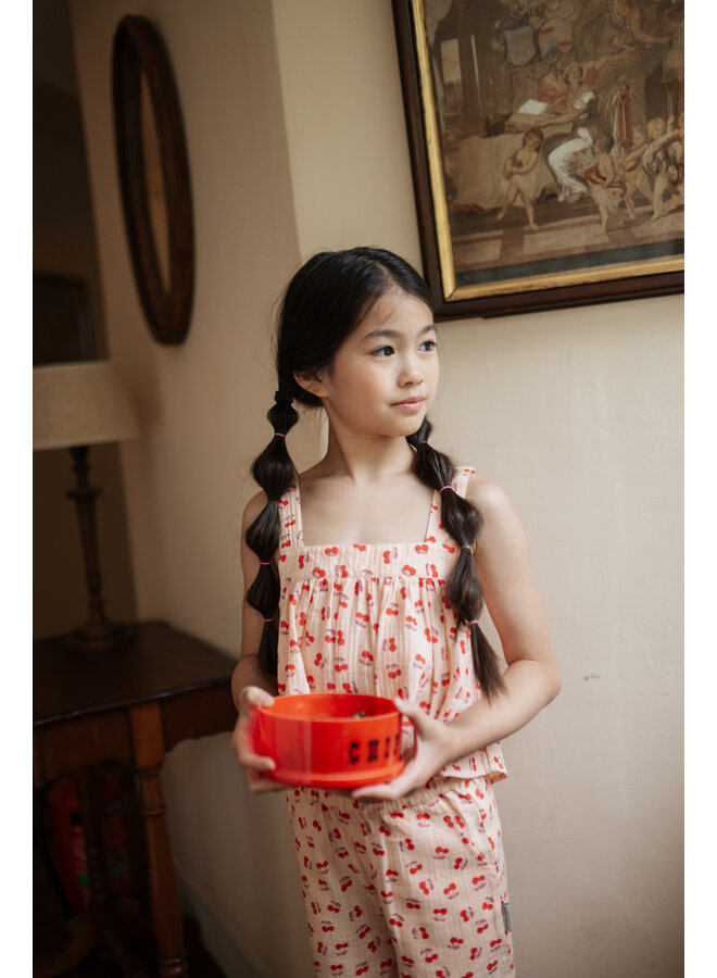 Petit Blush - Summer blouse - Cherry AOP