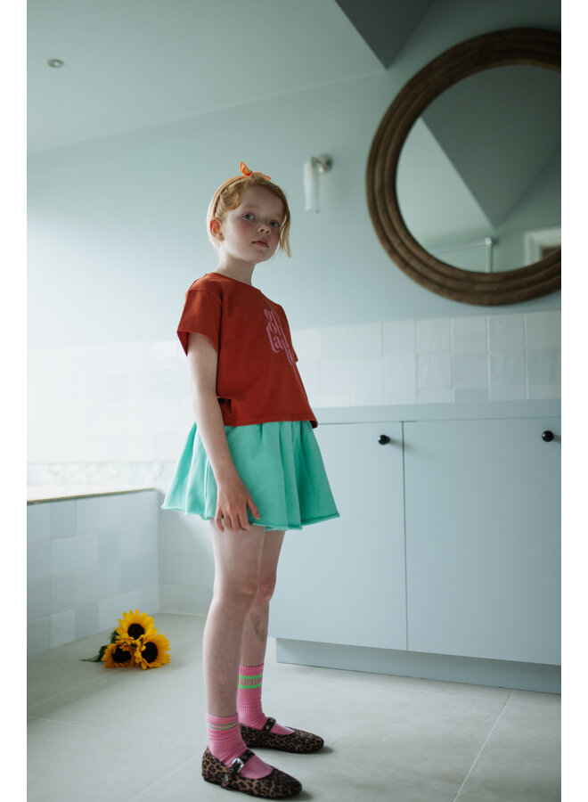 Petit Blush - Sweat short - Ocean