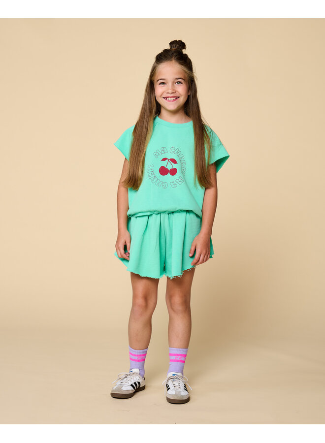 Petit Blush - Sweat short - Ocean