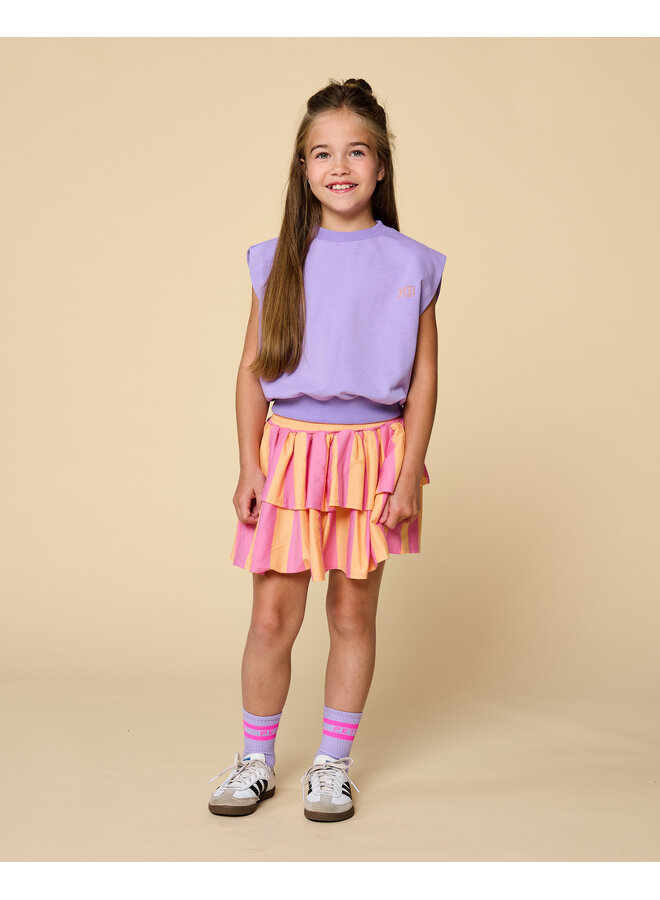Petit Blush - Shoulder top - Chalk violet