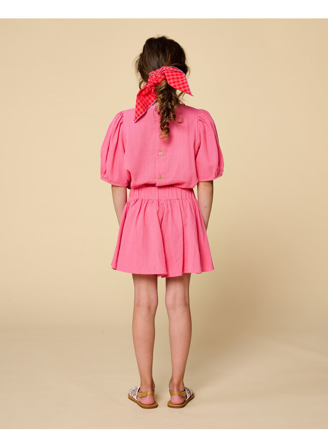 Petit Blush - Puff sleeve blouse - Pink lemonade