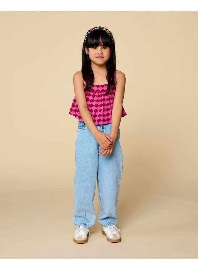 Petit Blush - Summer blouse - Berry blush