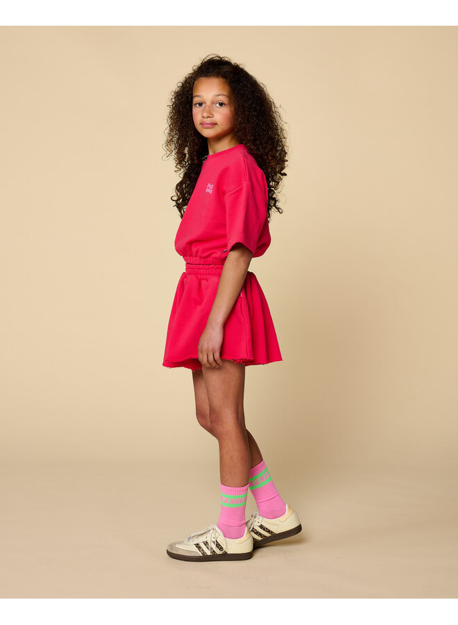 Petit Blush - Sweat short - Raspberry wine