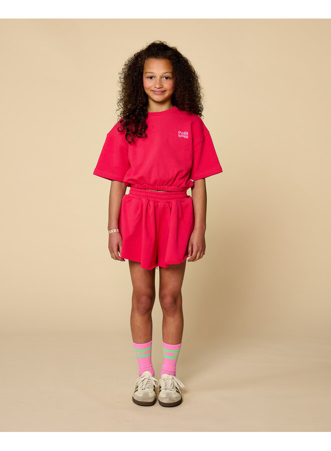 Petit Blush - T-shirt elastic waist - Raspberry wine