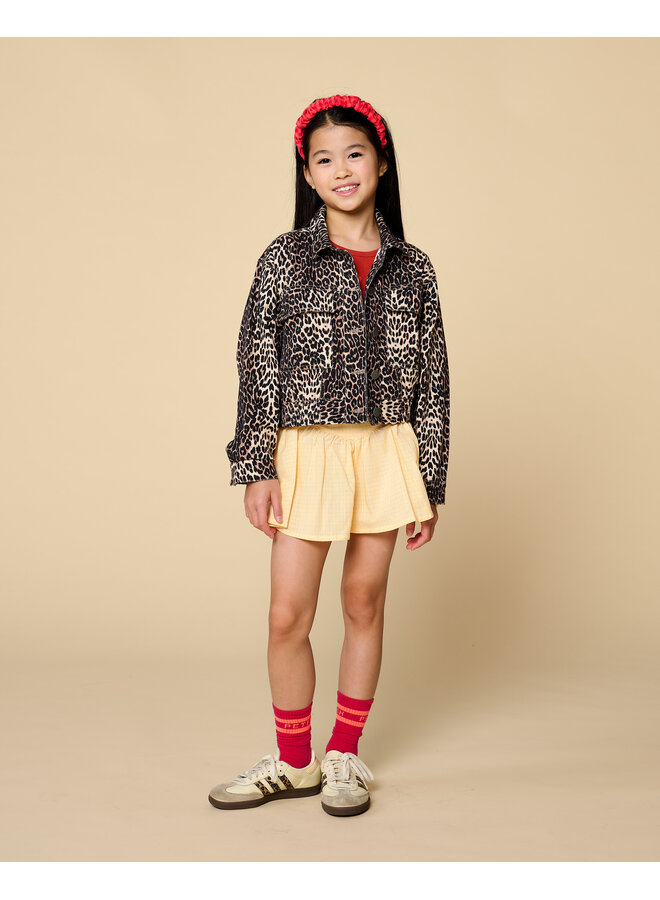 Petit Blush - Leopard jacket - Leopard AOP