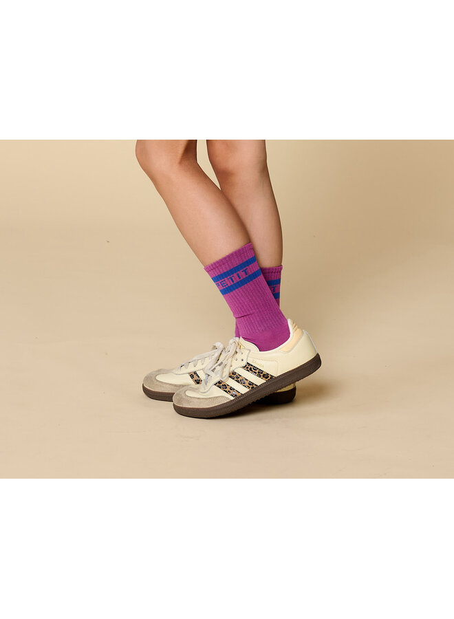 Petit Blush - Sport socks - Rose/Dazling blue
