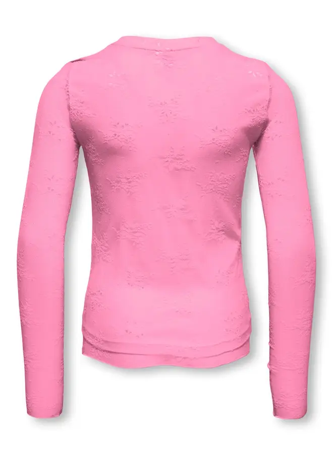 Kids Only - Loui lace top - Begonia pink
