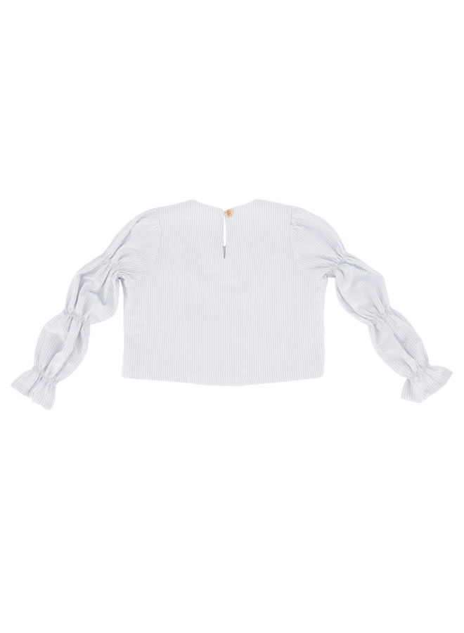 The littlecuties - Top Sanna - Stripe light blue
