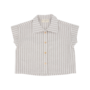 The littlecuties - Blouse Fine - Stripe taupe