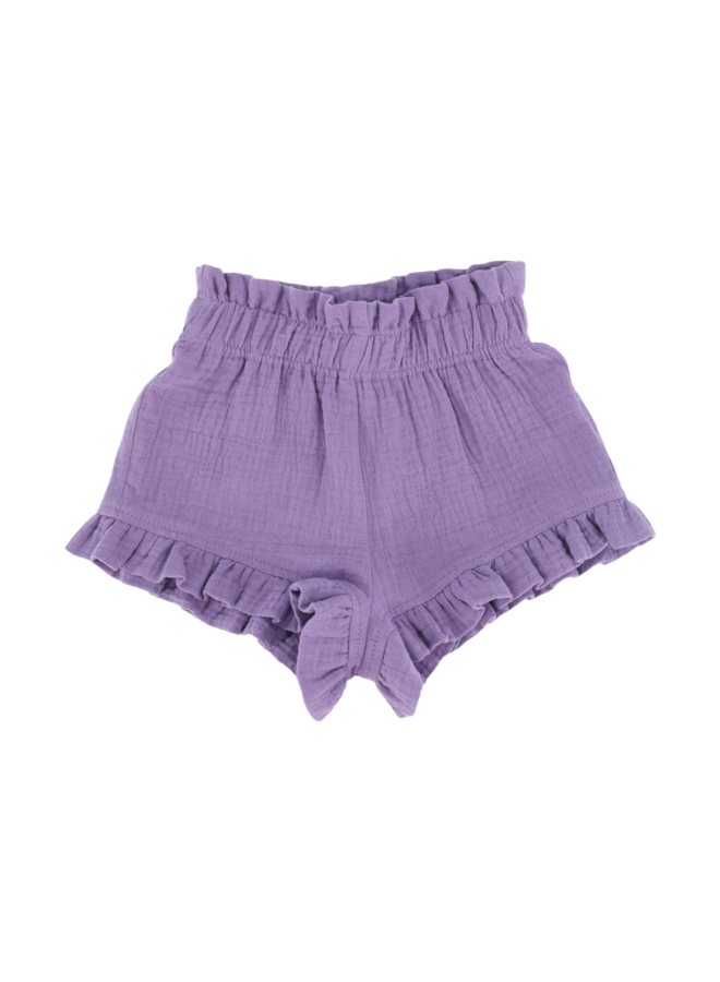Ruffle shorts Lilo - Purple