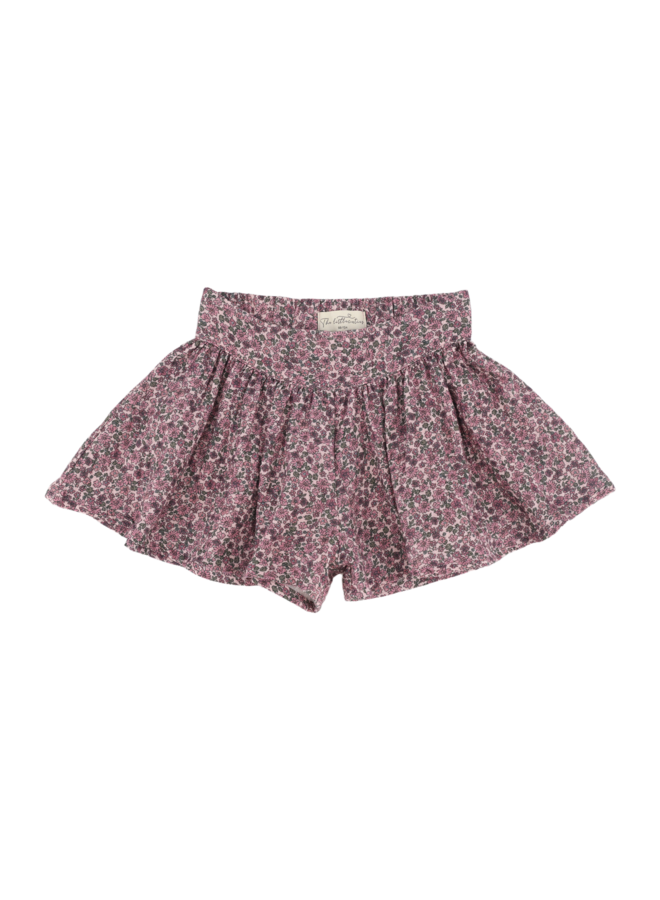 The littlecuties - Shorts Lola - Flowers mauve