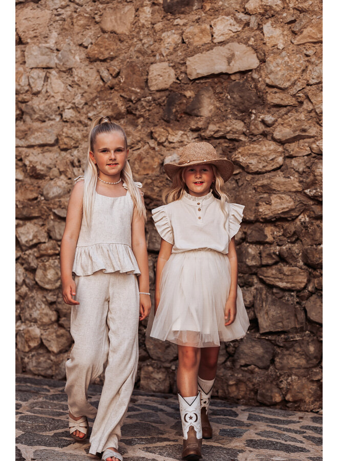 The littlecuties - Tule skirt Aaliyah - Ecru