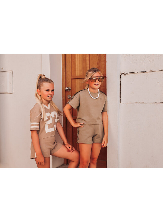 The littlecuties - Shorts Kensi - Khaki green