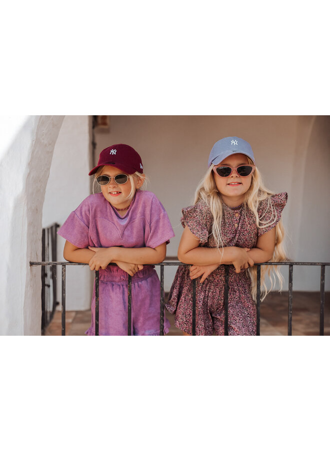 The littlecuties - Shirt Luna - Flowers mauve