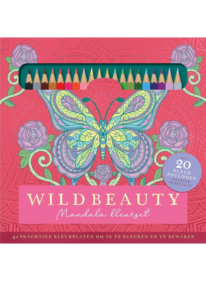 Lantaarn Publishers - Wild beauty - mandala kleurset