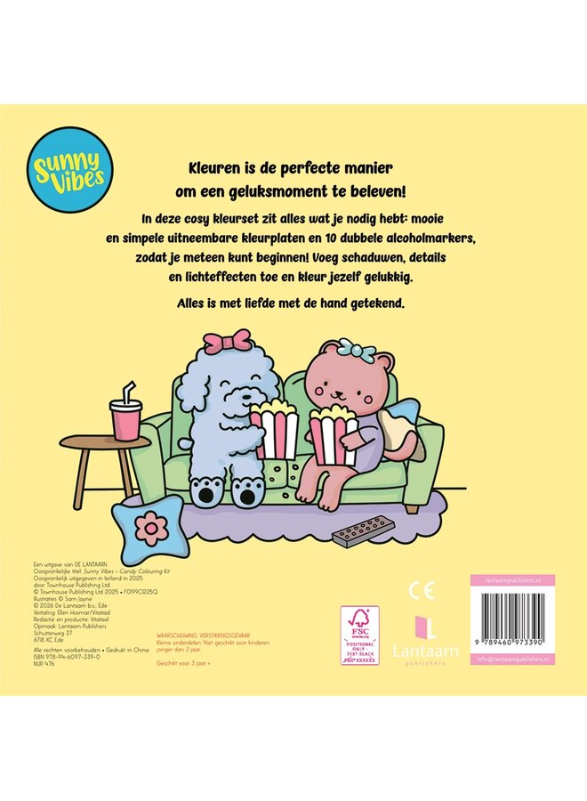 Lantaarn Publishers - Sunny vibes - Candy kleurset