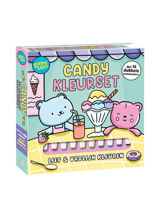 Lantaarn Publishers - Sunny vibes - Candy kleurset