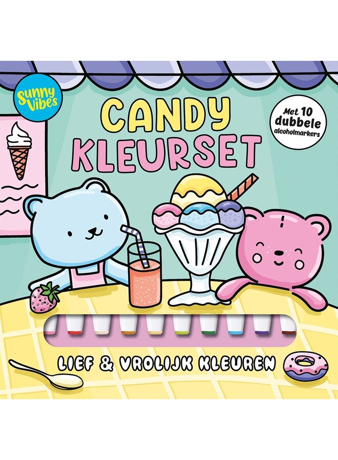 Lantaarn Publishers - Sunny vibes - Candy kleurset