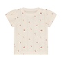 Fixoni - T-shirt ss pointelle - Eggnog