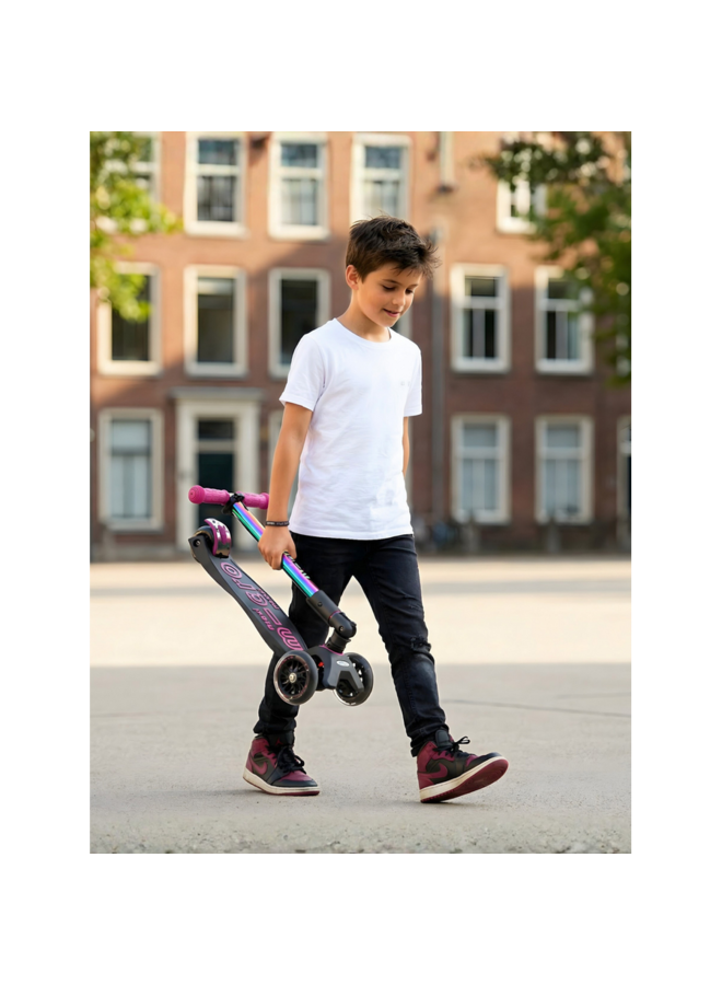 Micro Step - Maxi Micro inklapbaar LED - Neochrome paars