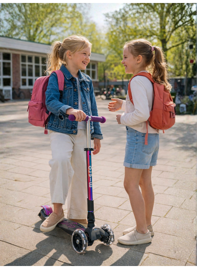 Micro Step - Maxi Micro inklapbaar LED - Neochrome paars