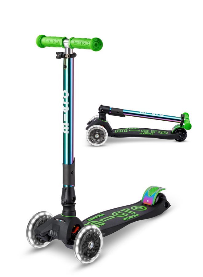 Micro Step - Maxi Micro inklapbaar LED - Neochrome groen