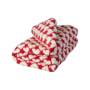 rice - Katoen deken - Rood
