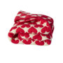 rice - Klein katoen deken - Rood