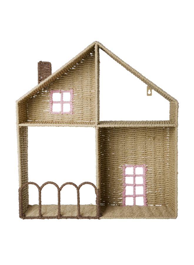 rice - Huis wandplank - Roze