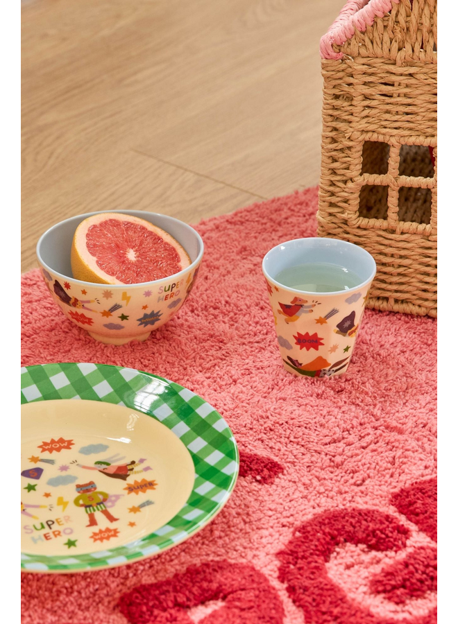 rice - Kleine beker - Zachtblauw hero print