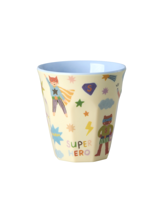 rice - Kleine beker - Zachtblauw hero print