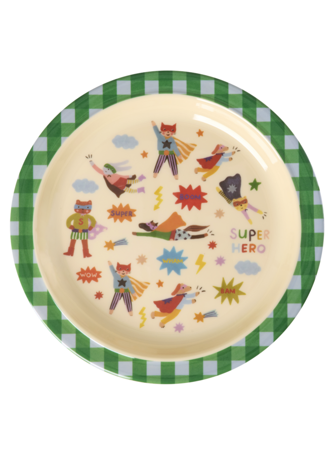 rice - Kinderbord - Groen hero print