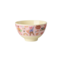 rice - Kleine melamine kom - Roze hero print
