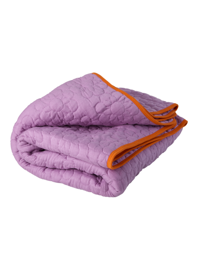 rice - Katoen deken - Paars