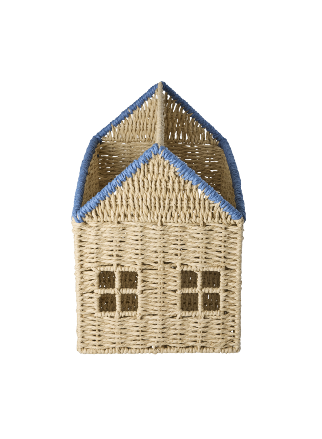 rice - Huis boekenopslag - Blauw