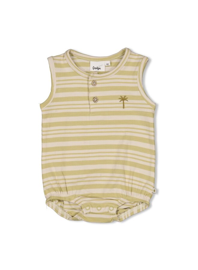 Romper streep - Safari Savage - Groen