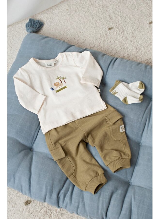 Feetje - Longsleeve - Safari Savage - Offwhite