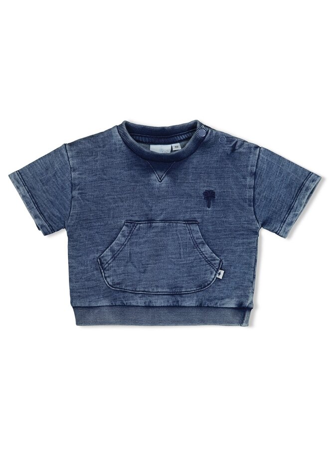 Feetje - T-shirt jogg denim relaxed fit - Safari Savage - L.blauw denim