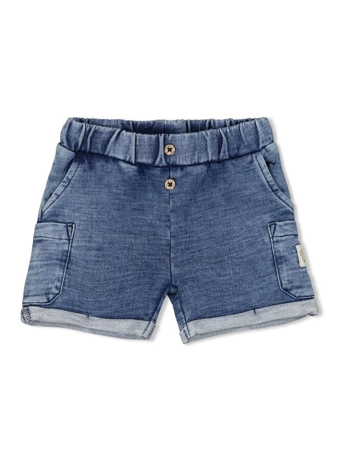 Feetje - Short jogg denim - Safari Savage - L.blauw denim