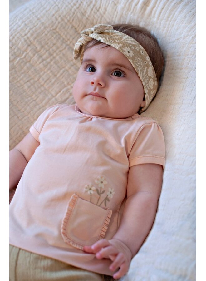 Feetje - T-shirt - Let Your Dreams Blossom - Perzik