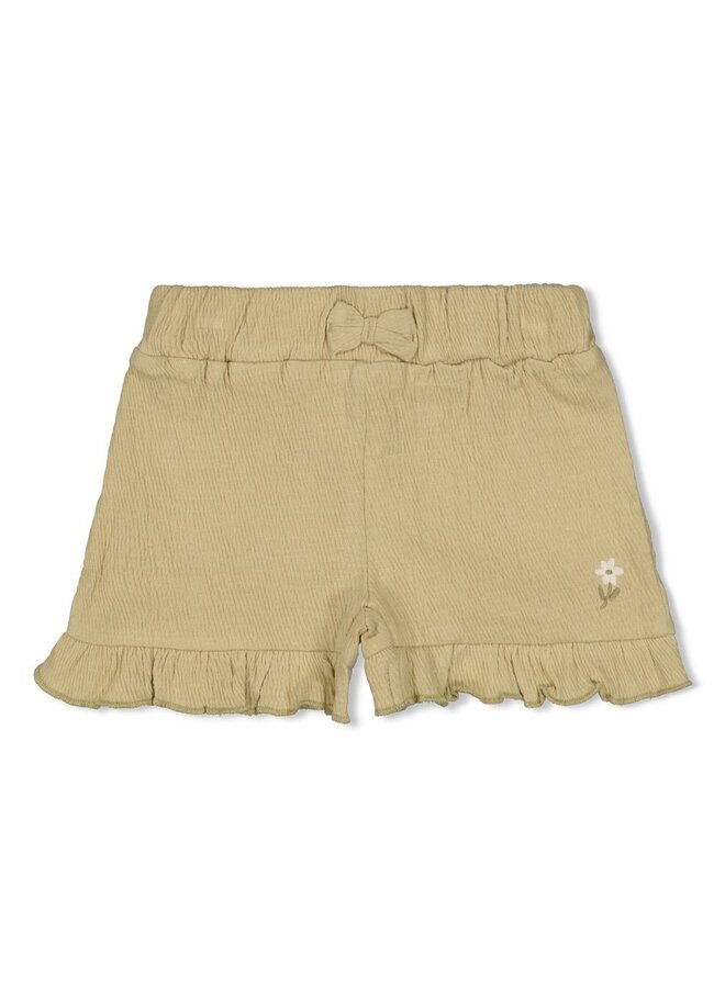 Feetje - Short crinkle ruches AOP - Let Your Dreams Blossom - Groen