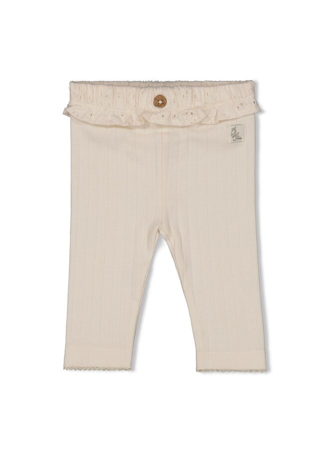 Feetje - Legging pointelle rib - Let Your Dreams Blossom - Offwhite