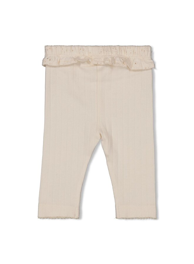 Feetje - Legging pointelle rib - Let Your Dreams Blossom - Offwhite