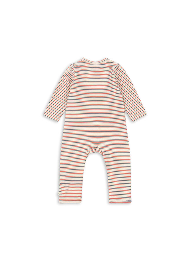 Konges Sløjd - Basic newborn onesie - Stripe tricolore petit