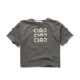 Sproet & Sprout - T-shirt ciao - Washed black