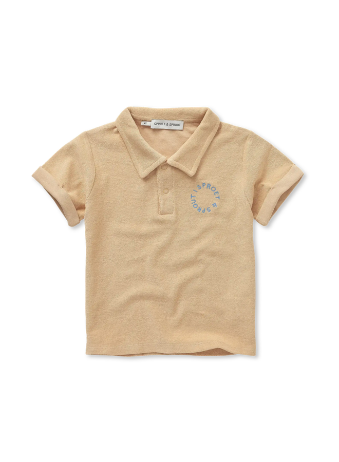 Sproet & Sprout - Terry polo - Sand