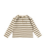 Your Wishes - Stripe terry relaxed granddad ls - Multicolor
