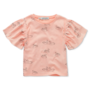 Sproet & Sprout - Girls t-shirt swan print - Blush pink