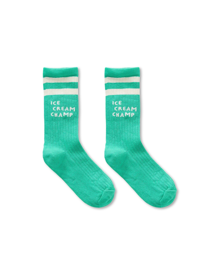 Socks ice cream champ jade green - Jade green
